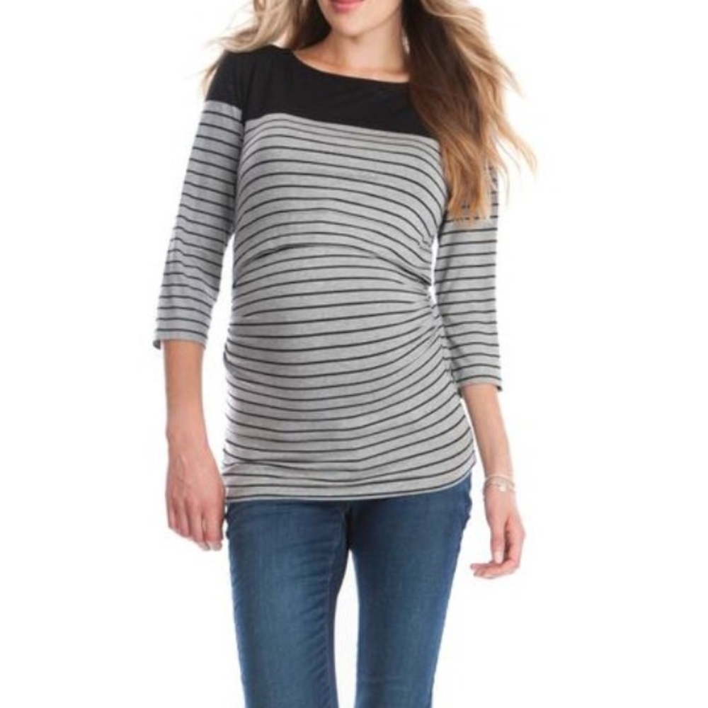 EUC Seraphine Nursing top, Size Small.